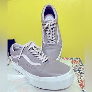 Vans platform shoes